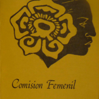 Comision Feminil Nacional 1973 Program Cover Art