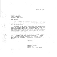 Letter to Marilyn Von Kohl from Martha Cotera